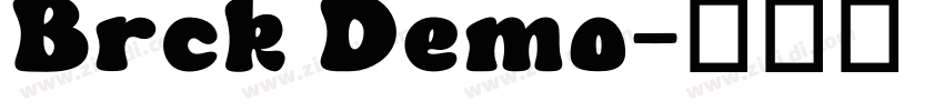 Brck Demo字体转换